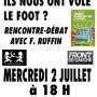 Affiche d'annonce de l'événement